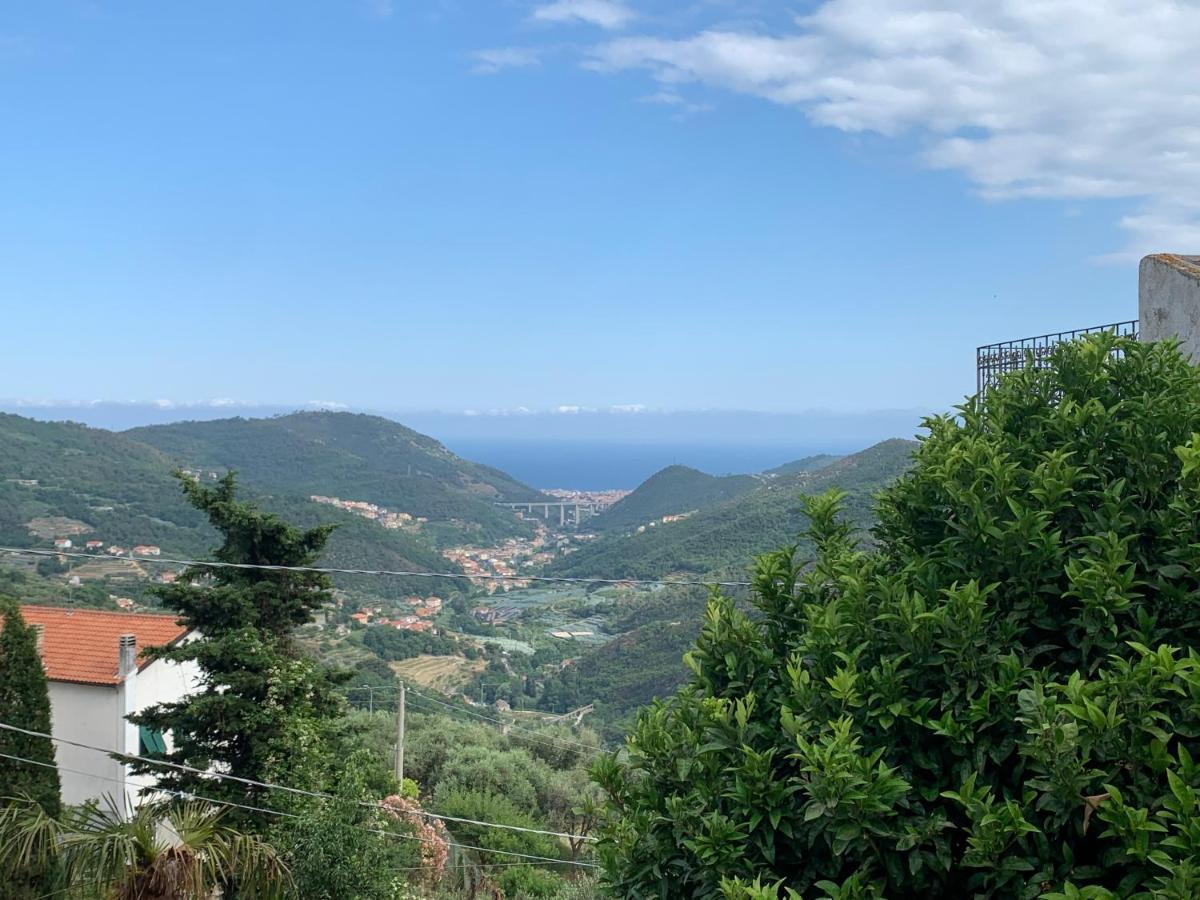 Villa Casa Indipendente Vista Mare Con Giardino Magliolo Exterior foto