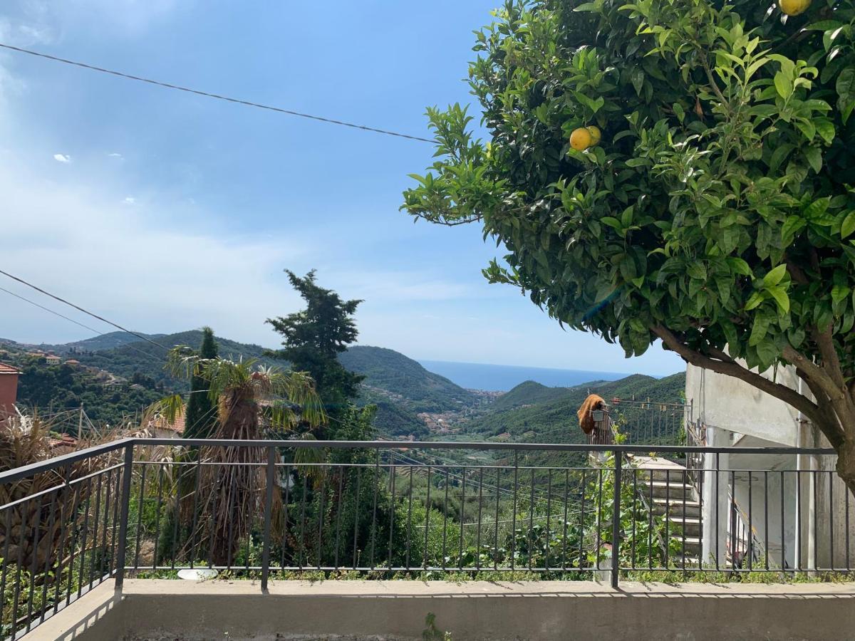 Villa Casa Indipendente Vista Mare Con Giardino Magliolo Exterior foto