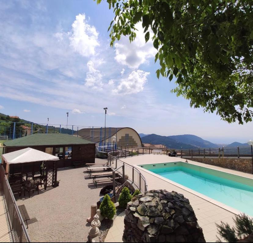 Villa Casa Indipendente Vista Mare Con Giardino Magliolo Exterior foto